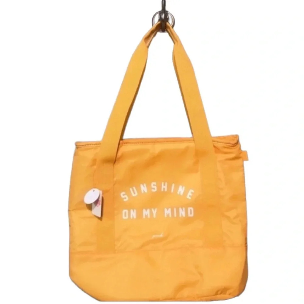 NWT PINK Victoria’s Secret Yellow Cooler Tote Bag
